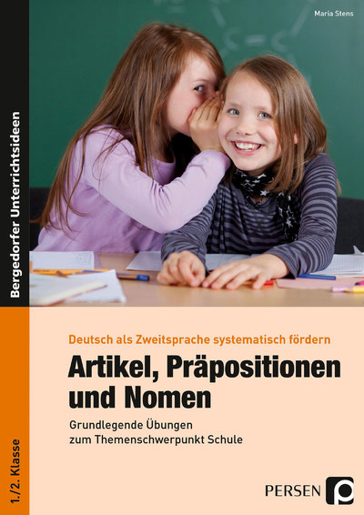 Cover «Artikel, Präpositionen und Nomen - Schule 1/2»