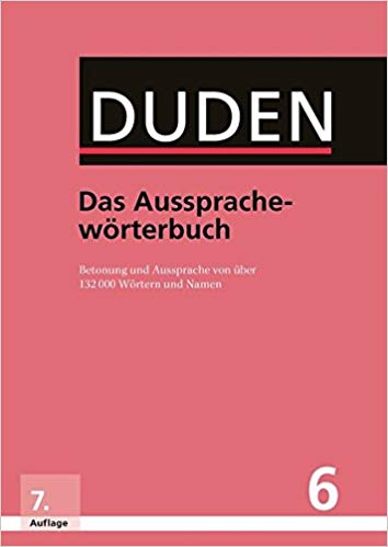 Cover «Das Aussprachewörterbuch Duden 6»